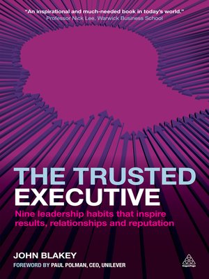 cover image of The Trusted Executive